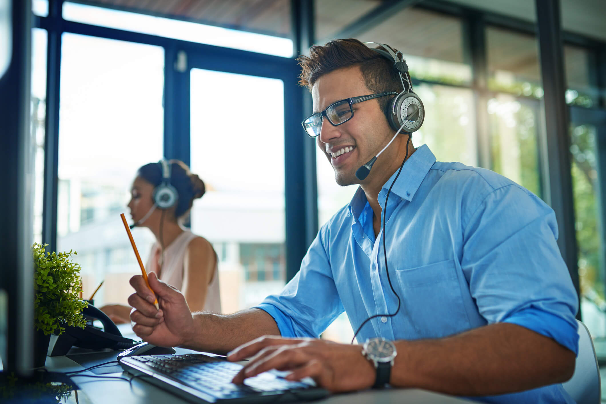Chiropractic office using virtual receptionist for lead capture