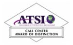 Call Center Award of Distinction, ATSI